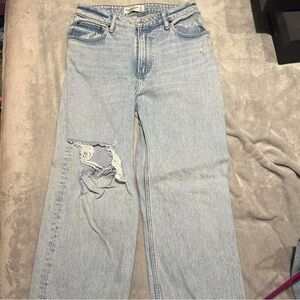 Light Blue 90d Relaxed High Waisted Women's Jeans